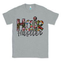 Heather Grey hair hustler Classic Tee - SublimationCraftShop