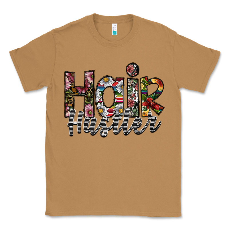 Hair Hustler Classic Tee by SublimationCraftShop | Teevron