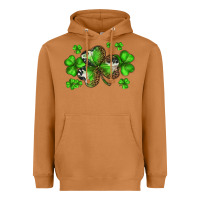 Meerkat st. patricks day shamrocks Heavyweight Hoodie - BarkalooDesign