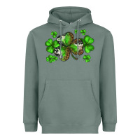 Sage st. patricks day shamrocks Heavyweight Hoodie - BarkalooDesign