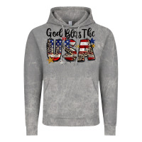 Cloud Rock god bless the usa Vintage Hoodie - CowGirlArtShop