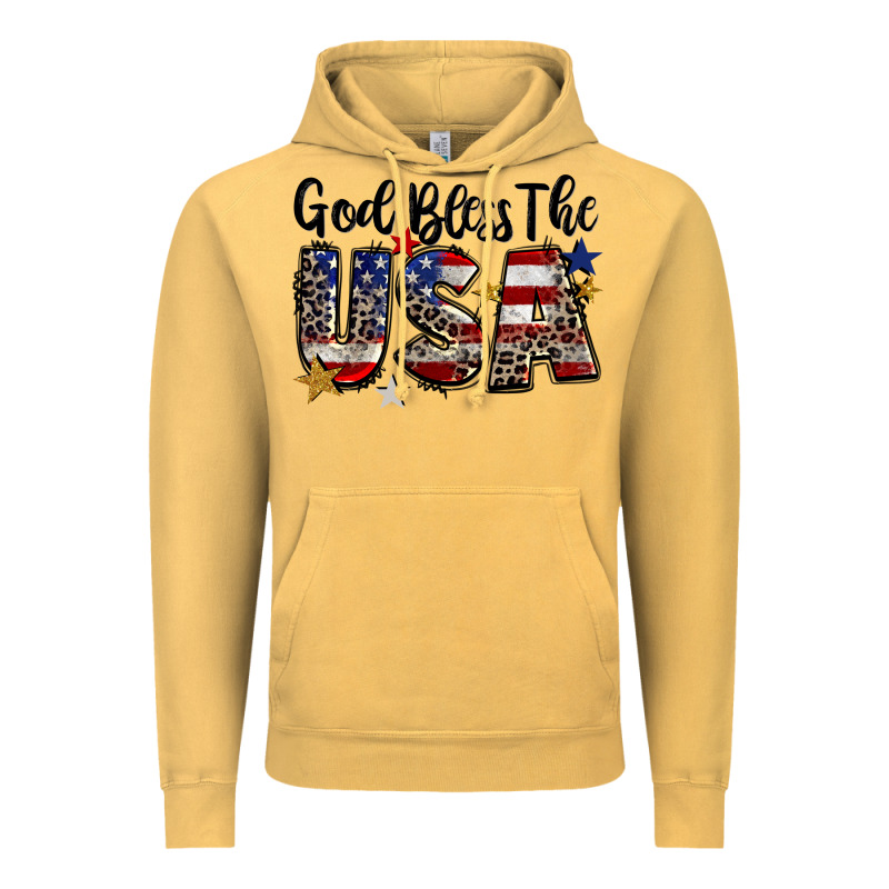 God Bless The Usa Vintage Hoodie by CowGirlArtShop | Teevron