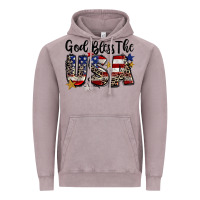 Vintage Zinc god bless the usa Vintage Hoodie - CowGirlArtShop