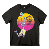 Asphalt basketball player halloween pumpkin skeletons kids boys Heavy Core Tee - trangStudio