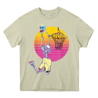 Mossy basketball player halloween pumpkin skeletons kids boys Heavy Core Tee - trangStudio