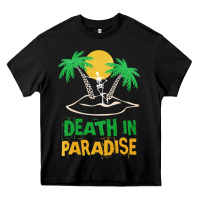 Black Death in Paradise - gift idea Heavy Core Tee - trangStudio