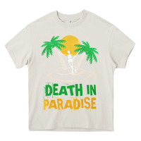 Cream Death in Paradise - gift idea Heavy Core Tee - trangStudio