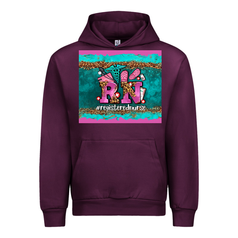 Rn Registered  Nurse Urban Hoodie by AdoDesignShop | Teevron