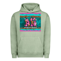 Pigment Oil Green rn registered  nurse Urban Hoodie - AdoDesignShop