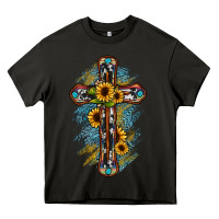 Asphalt cross Heavy Core Tee - JahusDesignShop