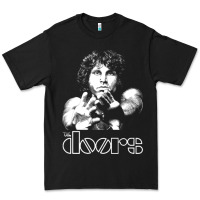 Black Jim Morrison Premium Tee - trangStudio