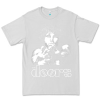 Dove Grey Jim Morrison Premium Tee - trangStudio