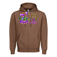 Chestnut king cake calories dont count Zipper Hoodie - RacoonDesign