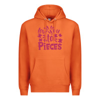 Carrot love you to pieces Premium Hoodie - CowhideDigitalArt