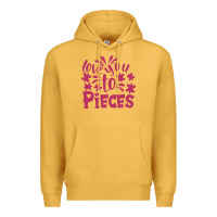 Mustard love you to pieces Premium Hoodie - CowhideDigitalArt