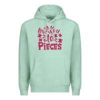 Seafoam love you to pieces Premium Hoodie - CowhideDigitalArt