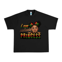 Black i am melanin princess black peekaboo Urban Heavy Tee - CowGirlArtShop