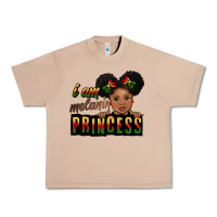 Burro i am melanin princess black peekaboo Urban Heavy Tee - CowGirlArtShop