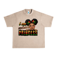 French Oak i am melanin princess black peekaboo Urban Heavy Tee - CowGirlArtShop