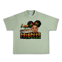 Oil Green i am melanin princess black peekaboo Urban Heavy Tee - CowGirlArtShop