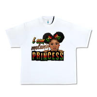 White i am melanin princess black peekaboo Urban Heavy Tee - CowGirlArtShop