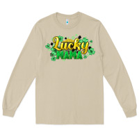 Mushroom lucky mama st patricks Long Sleeve Tee - HowdyJamesFarm