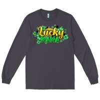 Smoke lucky mama st patricks Long Sleeve Tee - HowdyJamesFarm