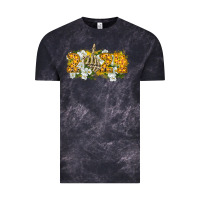 Cloud Black 2024 skeleton middle finger new year Vintage Tee - CowGirlArtShop