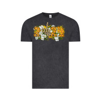 Vintage Black 2024 skeleton middle finger new year Vintage Tee - CowGirlArtShop