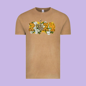 2024 Skeleton Middle Finger New Year Vintage Tee Designed By Cowgirlartshop
