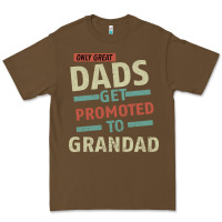 Cacao Only Great Dads Get Promoted To Grandad Premium Tee - Bettercallsaul