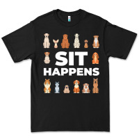 Dog Funny S It Happens Pet Sitting Design Premium Tee | Teevron