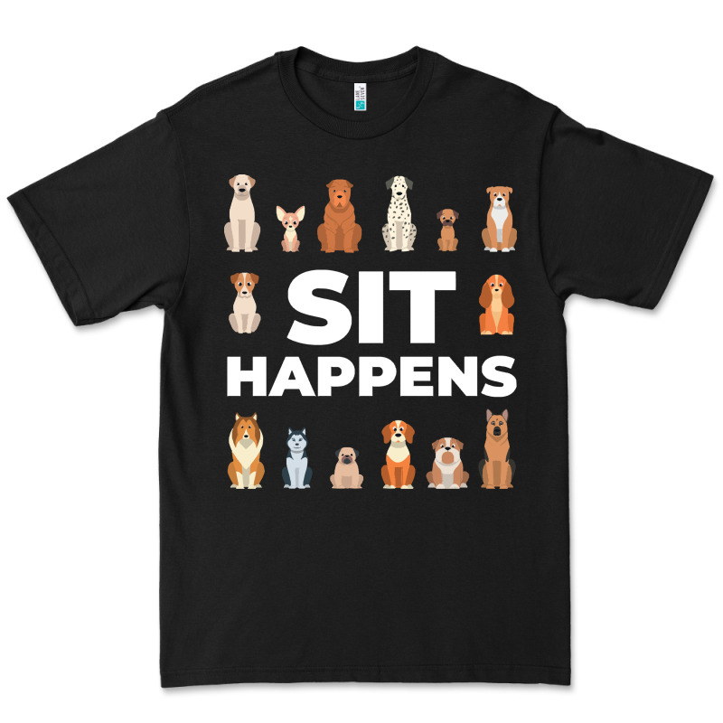 Dog Funny S It Happens Pet Sitting Design Premium Tee by trangStudio | Teevron