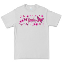 Dove Grey hope breast cancer butterfly Premium Tee - Jasminsmagicworld