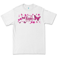White hope breast cancer butterfly Premium Tee - Jasminsmagicworld