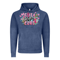 Faith Hope Cure Cancer Awareness Vintage Hoodie | Teevron