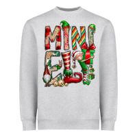 Heather Grey Mini Elf Heavyweight Sweatshirt - CowhideDigitalArt