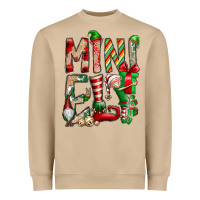 Mushroom Mini Elf Heavyweight Sweatshirt - CowhideDigitalArt