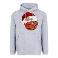 Heather Grey Christmas sports Heavyweight Hoodie - BarkalooDesign