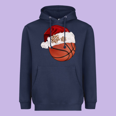 Christmas Sports Heavyweight Hoodie Designed By Barkaloodesign