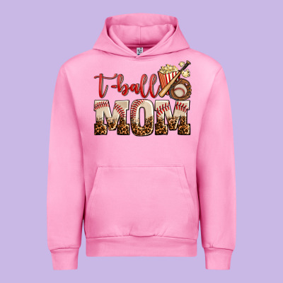 T Ball Mom Urban Hoodie Designed By Adodesignshop
