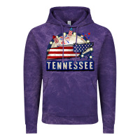 Cloud Purple tennessee 4th of july Vintage Hoodie - CowGirlArtShop