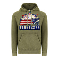 Vintage Olive tennessee 4th of july Vintage Hoodie - CowGirlArtShop