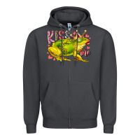 Smoke kiss me frog Zipper Hoodie - RacoonDesign