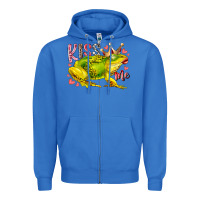 True Royal kiss me frog Zipper Hoodie - RacoonDesign