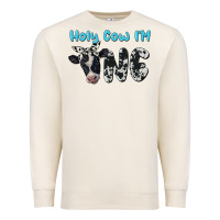 Sandshell holy cow i'm one Premium Sweatshirt - BarkalooDesign
