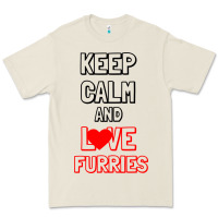 Bone Keep Calm And Love Furries Premium Tee - Bettercallsaul
