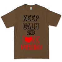 Cacao Keep Calm And Love Furries Premium Tee - Bettercallsaul