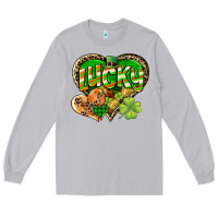 Moon Dust Lucky heart St. Patrick's Day Long Sleeve Tee - CowGirlArtShop