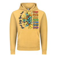 Vintage Mustard god says you are unique Vintage Hoodie - CowGirlArtShop